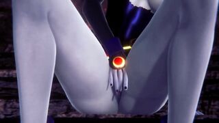 Raven fingering that pussy | Teen Titans 3D Porn