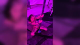 PussyJett after party Quarantine Poledance Bj suck dildo