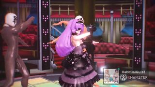 mmd r18 Mosaic bitch erotic dick hunger 3d hentai