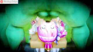 Magic GIrl having her mouth Fucked by Orcs | MakimaOrders