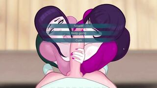 SexNote sex lesson with Dr. Johnson | double blowjob practice