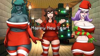 Minecraft Horny Craft - Part 26 Happy New Year And Trader Anal Creampie! By LoveSkySanHentai