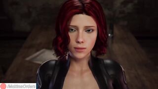4K Black Widow Fucked Hulk and Tanos Anal Double Penetration Creampie | MakimaOrders