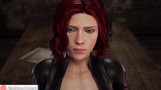 4K Black Widow Fucked Hulk and Tanos Anal Double Penetration Creampie | MakimaOrders