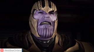 4K Black Widow Fucked Hulk and Tanos Anal Double Penetration Creampie | MakimaOrders