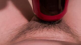 Japanese hentai masturbation with new toy that make him cum so hard
