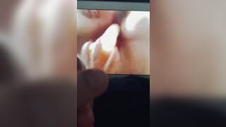 Baked and horny watching cartoon babe ????