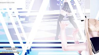 MMD Giga - CH4NGE Petite Teen Marie Rose Sexy Hot Dance Uncensored Hentai