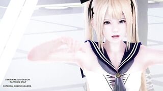 MMD Giga - CH4NGE Petite Teen Marie Rose Sexy Hot Dance Uncensored Hentai