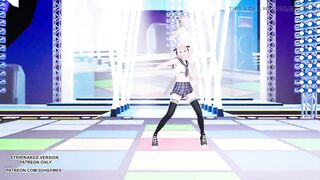 MMD Giga - CH4NGE Petite Teen Marie Rose Sexy Hot Dance Uncensored Hentai