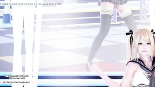 MMD Giga - CH4NGE Petite Teen Marie Rose Sexy Hot Dance Uncensored Hentai