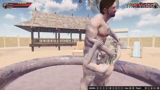 Ethan vs. Scara (Naked Fighter 3D)