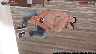 Ethan vs Leo (Naked Fighter 3D)