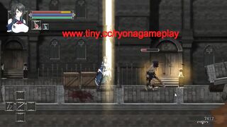 Cute woman in hentai ryona sex with men in night of rev new hentai gameplay video