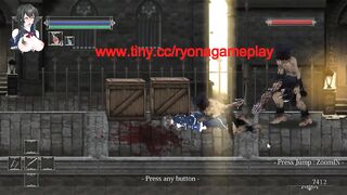 Cute woman in hentai ryona sex with men in night of rev new hentai gameplay video