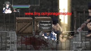 Cute woman in hentai ryona sex with men in night of rev new hentai gameplay video