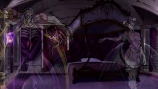 Anime Overlord Albedo and Ainz hentai cartoon titjob blowjob creampie kunoichi naruto milf game pov