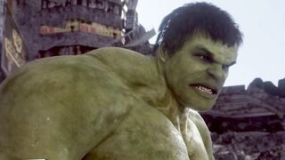 Black Widow Fucks with Hulk Huge Cock