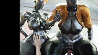 The Ballerinas Sisters Atomic Heart Cowgirl Fuck