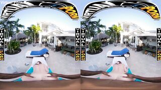 VIRTUAL PORN - Stepmom Sophia Locke Rubs You Down In VR