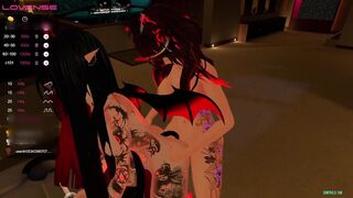 Watch your little VTuber fuck another slut in VRC