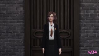 [TRAILER] Hermione catches Hagrid in the classroom and she falls for his penis