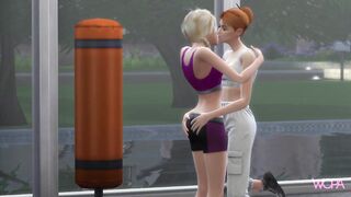 [TRAILER] Lesbian friends fall in love and have sex at the gym