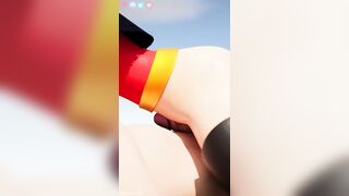 Violet Takes Morning Ride - The Incredibles - TIKTOK