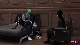 [TRAILER] Batman Horn. Joker having sex with Catwoman in front of Batman
