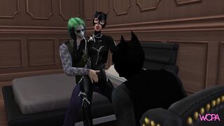 [TRAILER] Batman Horn. Joker having sex with Catwoman in front of Batman