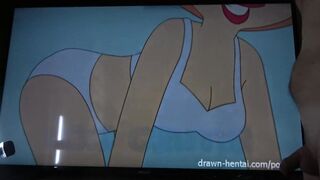 Ep 120 ~ Loise Griffin And Marge Simpson Enjoying a LESBIAN ORGY By Seeadraa