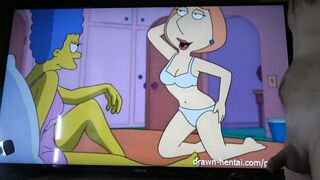 Ep 119 ~ Loise Griffin And Marge Simpson LESBIAN ORGY By Seeadraa