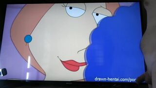 Ep 119 ~ Loise Griffin And Marge Simpson LESBIAN ORGY By Seeadraa