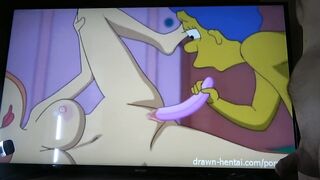 Ep 119 ~ Loise Griffin And Marge Simpson LESBIAN ORGY By Seeadraa