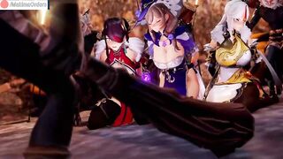 Hilichurl's Fucked Girls with Huge Dick Until Creampie