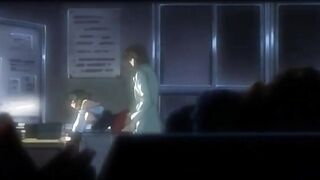 Anime Big Tits Girl Getting Creampie in Lab