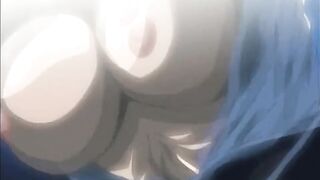 Anime Big Tits Girl Getting Creampie in Lab