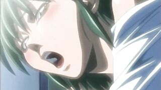 Anime Big Tits Girl Getting Creampie in Lab