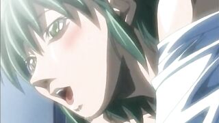 Anime Big Tits Girl Getting Creampie in Lab