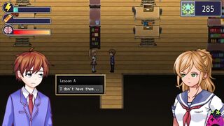 Femdom University Zero E23 - I am tied in the library to serve as a cushion for hot girls