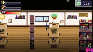 Femdom University Zero E23 - I am tied in the library to serve as a cushion for hot girls