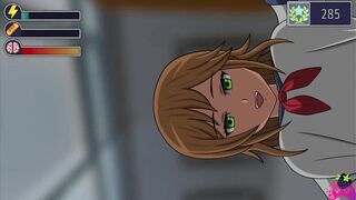 Femdom University Zero E23 - I am tied in the library to serve as a cushion for hot girls