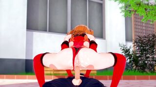 Asuka Cowgirl | Neon Genesis Evangelion Hentai Parody
