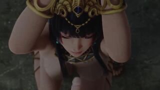 Private Sex with Nyotengu (3D Hentai)