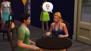 Sex on the First Date at restaurant