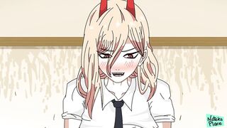Chainsaw Man Parody Animation Power but in Spanish