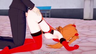 Asuka Doggy | Neon Genesis Evangelion Hentai Parody