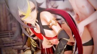 Dehya Genshin Impact 3D HENTAI 2 Shortver B