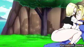 Rescuing Android 18 - Hentai Animated Video - www.pornmood.online