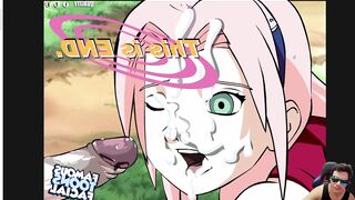 Sasuke se coge el culo de sakura!